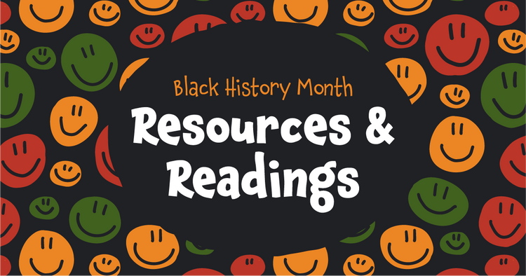 Black History Month teaching guide blog graphic header