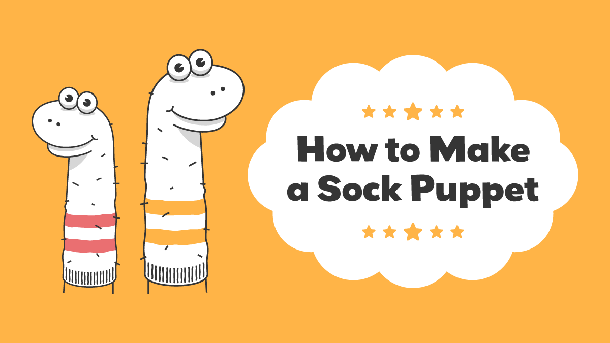 Creativity for Kids Kit - Make Your Own Sock Puppets Kit