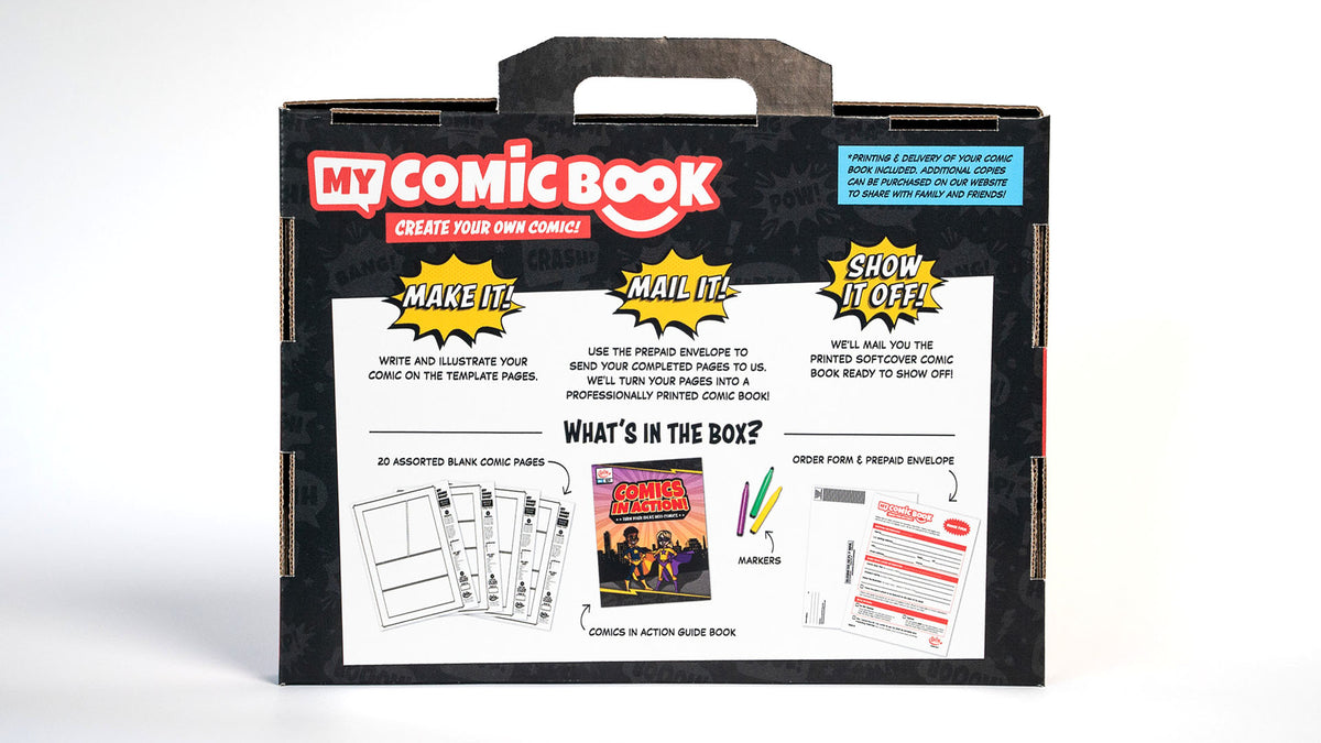 Lulu Jr. Illustory Book Making Kit & Comic Book Making newest Kit