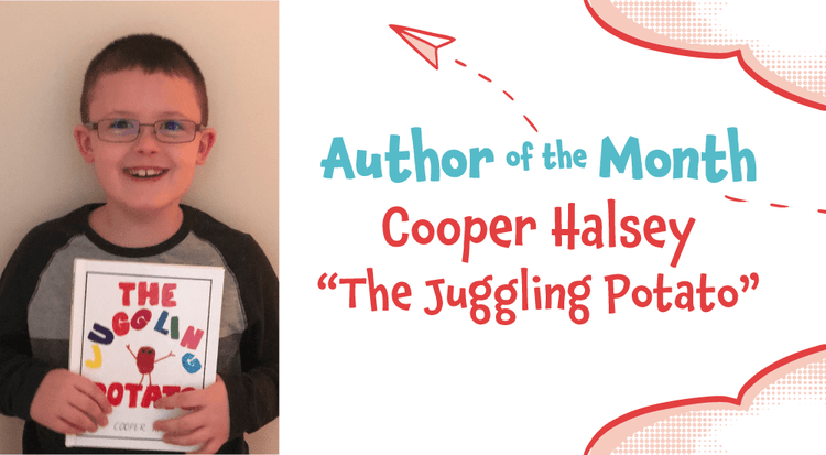 Lulu Junior Author of the Month - Cooper Halsey