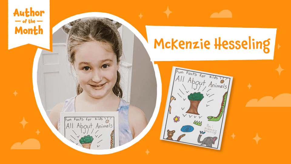 Lulu Junior Author of the Month - McKenzie Hesseling