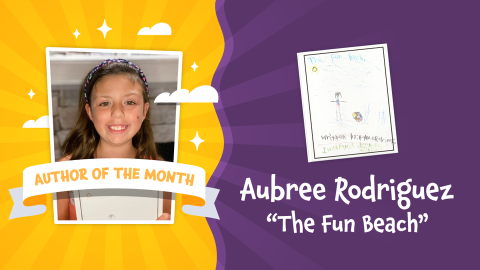 Lulu Junior Author of the Month - Aubree Rodriguez