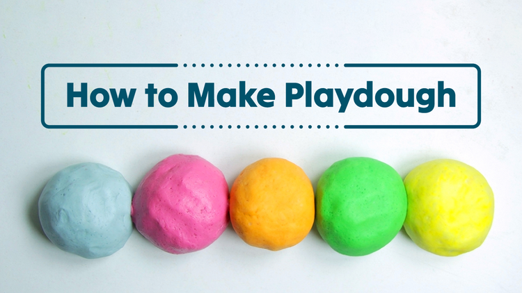 Simple, Quick, and Fun Homemade Playdough!