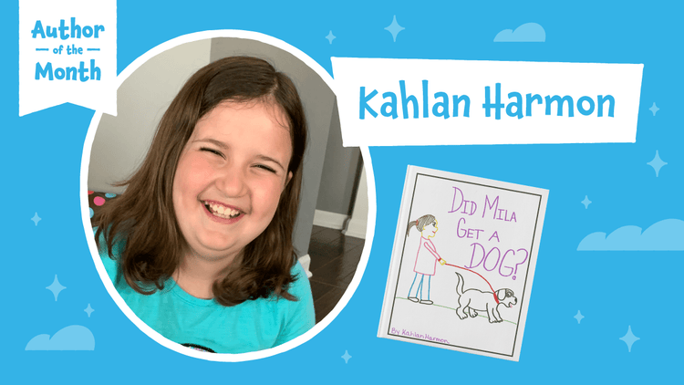 Lulu Junior Author Of The Month - Kahlan Harmon