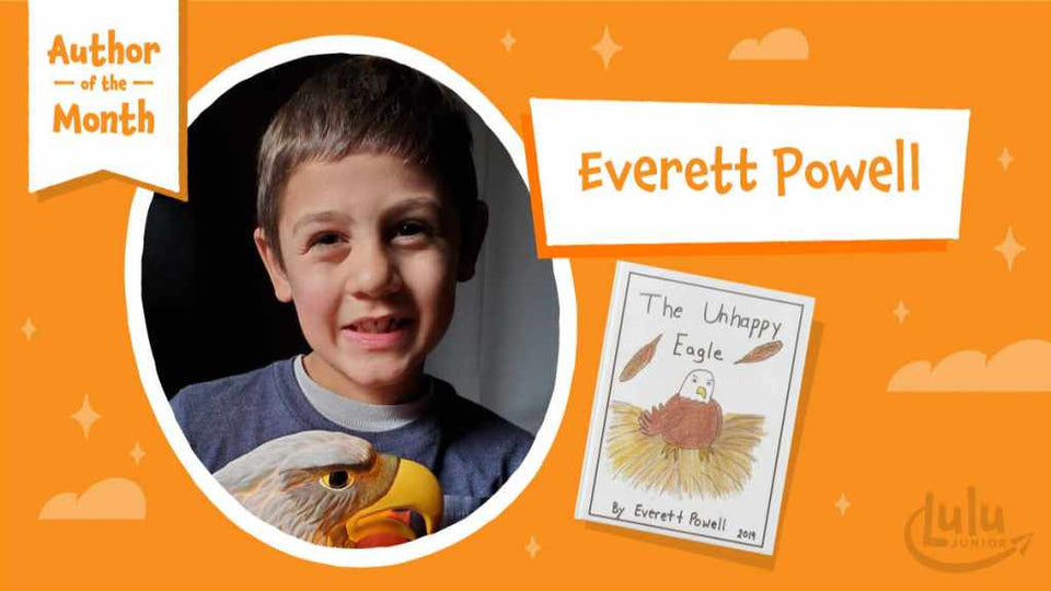 Lulu Junior Author of the Month – Everett Powell