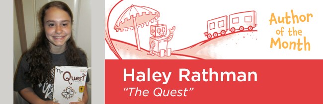 Lulu Junior Author of the Month - Haley Rathman