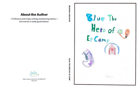 Blue the hero of EP Camp