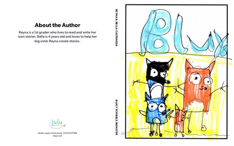 Bluey Scribble Monster