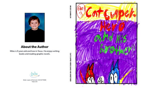 Cat Super Hero and his Brother