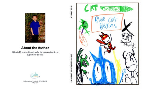 Cat Superhero: Blue Cat Begins