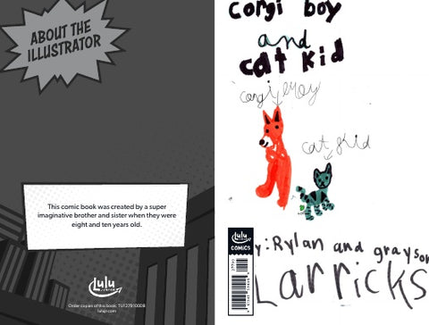 Cat Kid and Corgi Boy