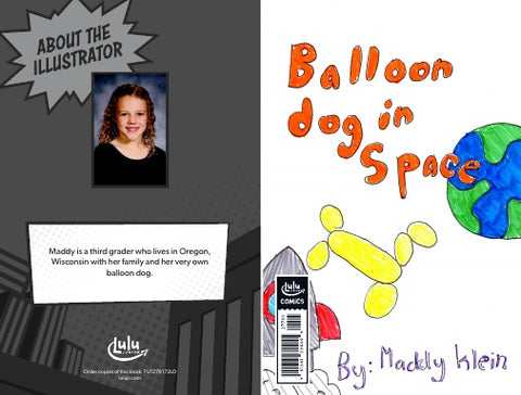 Balloon Dog in Space