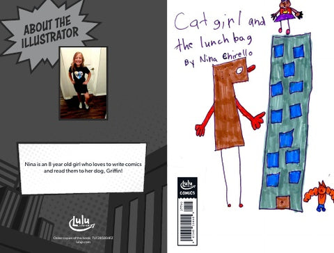 Cat Girl and the Lunch Bag