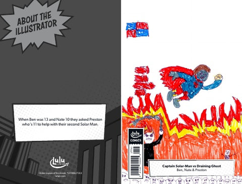 Captain Solar-Man vs Draining Ghost