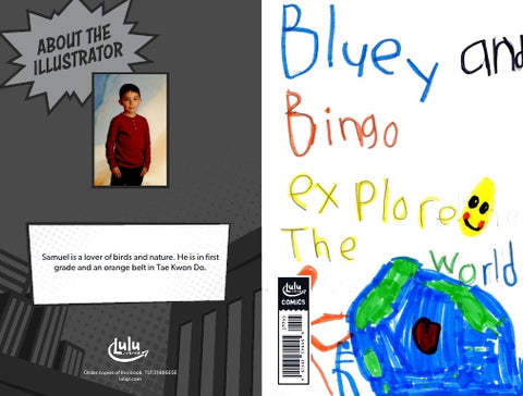 Bluey and Bingo Explore the World