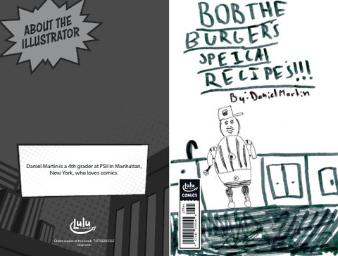 Bob the burger's special recipes!!!