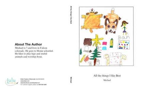 All the things I like Best