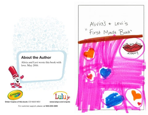 Alivia & Levi's First Made Book