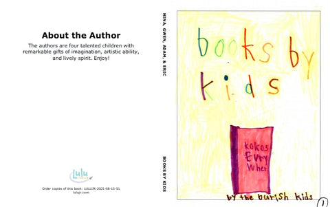 Books by Kids