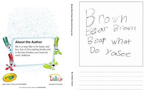 Brown Bear Brown Bear what do you see.