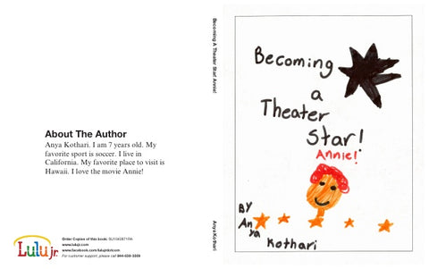 Becoming A Theater Star! Annie!