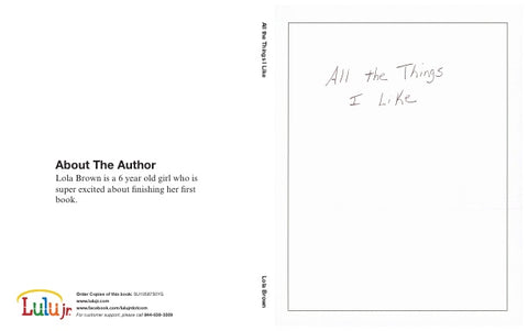 All the Things I Like