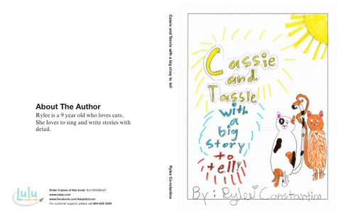 Cassie and Tassle with a big story to tell