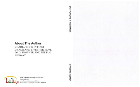 CAMP PLAYLAND IN THE SUMMER