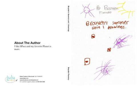 Brayden's Summer unit 1 drawings