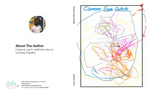 Cameron goes outside