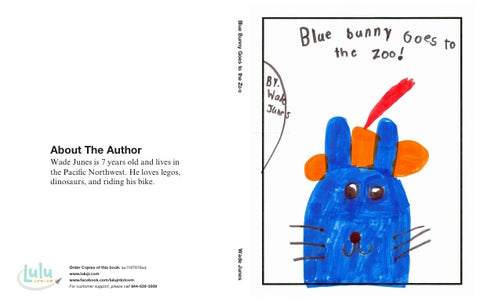 Blue Bunny Goes to the Zoo