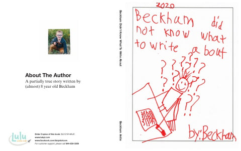Beckham Didn't Know What To Write About
