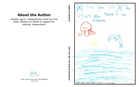 Can you see the ocean animals?