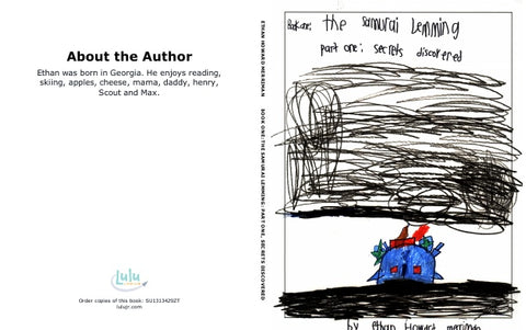 Book One: The Samurai Lemming: part one, secrets discovered