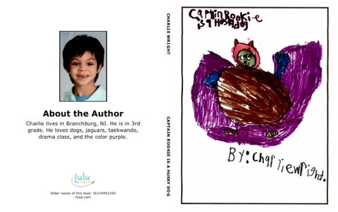 Captain Rookie is a Husky Dog