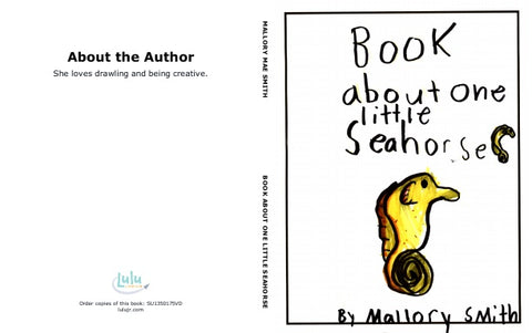 Book about one little Seahorse
