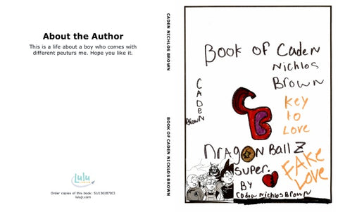 Book of Caden Nicklos Brown