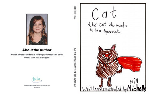 Cat the cat who wants to be a supercat.