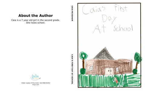 Caia's First Day at School