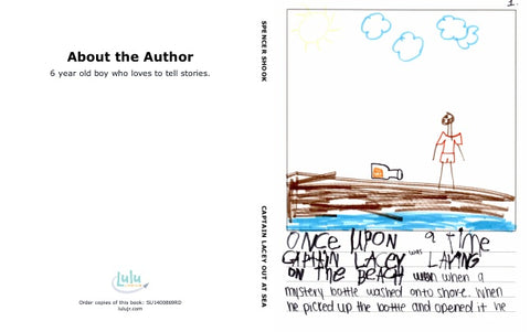 Captain Lacey out at Sea