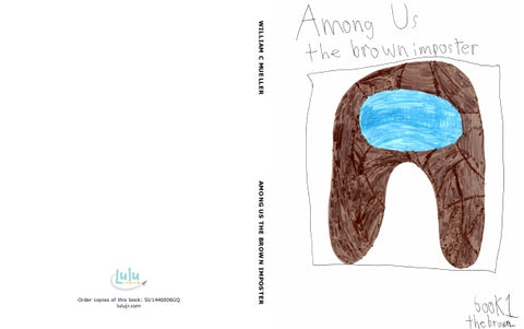 Among Us the brown imposter