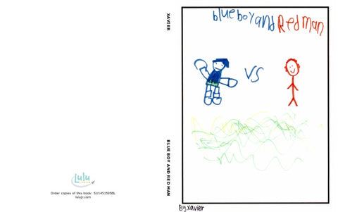 Blue Boy and Red Man