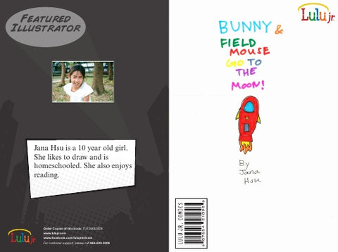 Bunny & Field mouse go to the moon!