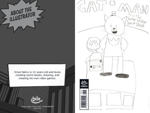 CAT MAN AND THE SUPER SPIDER SOUP STEAL