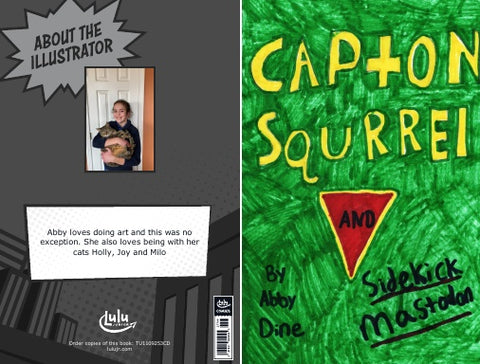 Captain Squirrel and Sidekick Mastador