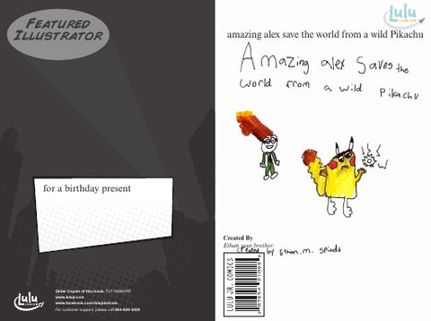 amazing alex save the world from a wild Pikachu