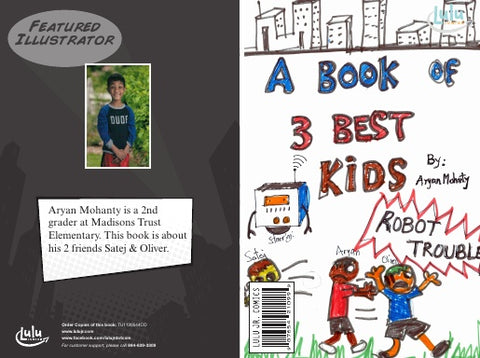 BOOK of 3 BEST KIDS - ROBOT TROUBLE