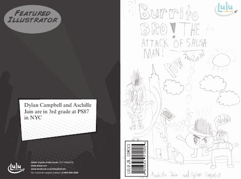 Burrito Bro! The attack of salsa man