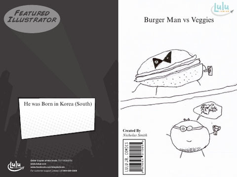 Burger Man vs Veggies