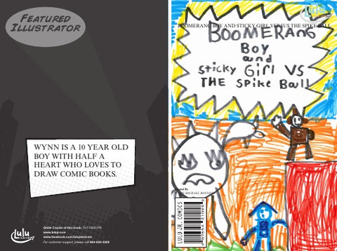 BOOMERANG BOY AND STICKY GIRL VERSUS THE SPIKE BALL